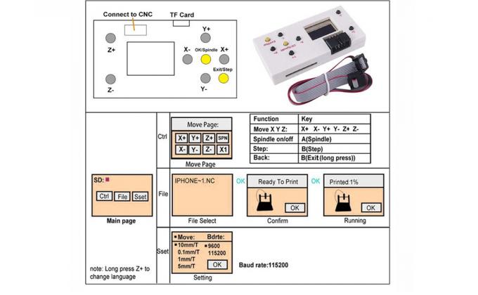 US Stock CNC Mini Router 3018 Pro Max ER11 3 Assen DIY Mini Gravure Hout PCB PVC frezen 10