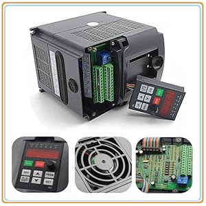 2.2kw ER20 CNC Spindle Motor Kit Luchtgekoeld voor CNC-machine 7